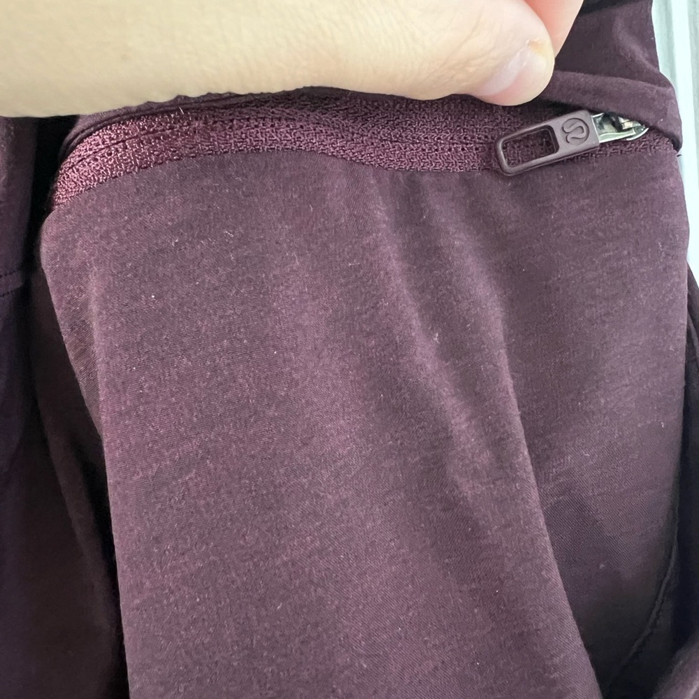 Lululemon T.H.E. Short *Luxtreme Liner 9" Heathered Texture Printed Dark Adobe - Picture 8 of 11